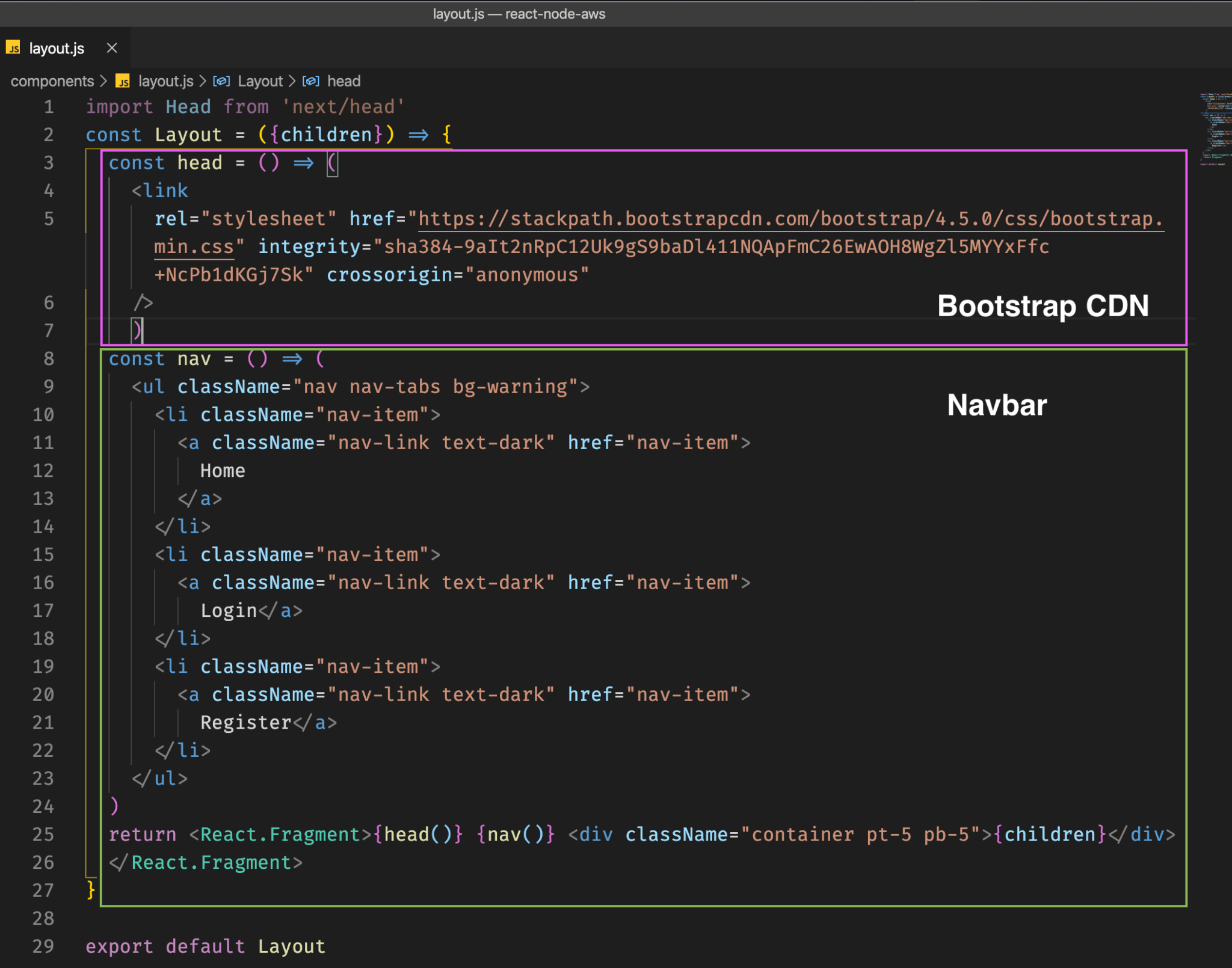 Next.jsにBootstrapを導入する方法